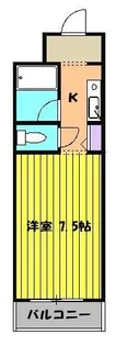 ミルオンデュール竹生【9階】の間取り