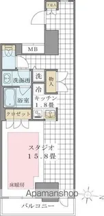 Brillia ist 東雲キャナルコート【2階】の間取り