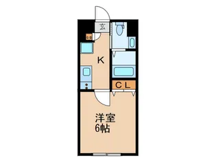 notice椎名町【1階】の間取り
