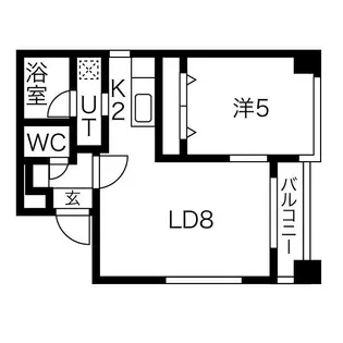 メープル元町【7階】の間取り