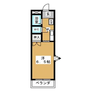 ウイングヒルズ【2階】の間取り
