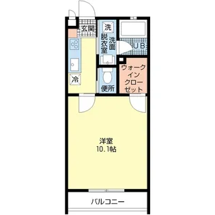 ヴィヴァーチェ【2階】の間取り