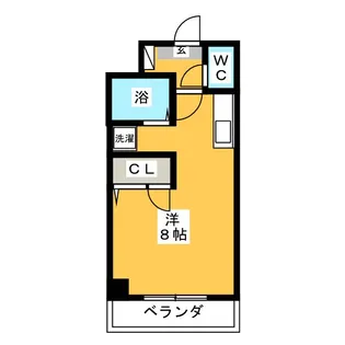 アーバネットテラス【2階】の間取り