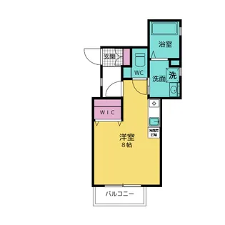 REAL BLOSSOM IV【1階】の間取り