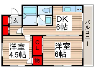 センティーレ【2階】の間取り