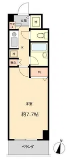 CITY SPIRE 国分寺【3階】の間取り