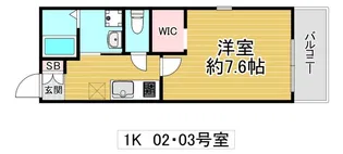 L-BASE徳庵駅前【1階】の間取り