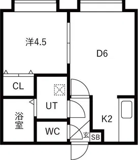 セレス2・6【2階】の間取り