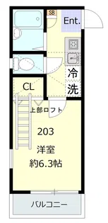 TOHEI(トウエイ)大口通【2階】の間取り