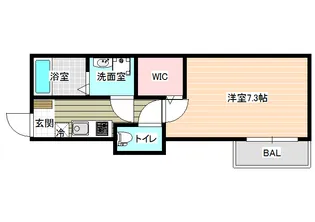 RISOMONTE国分本町【1階】の間取り