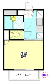 ヴェルディ鈴木【1階】の間取り