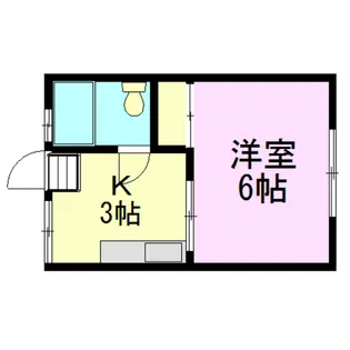 篠原ハイツ【1階】の間取り