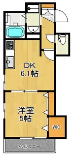 ブランシュ武蔵小杉【3階】の間取り