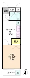GSハイム南馬込【3階】の間取り