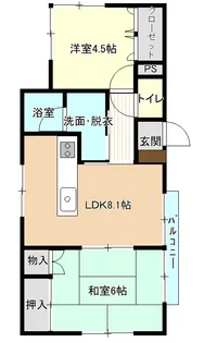 KSハウス【2階】の間取り