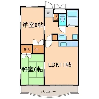 メゾン・ド・ノエル【3階】の間取り