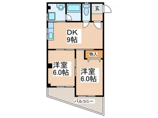 エグゼ21【4階】の間取り