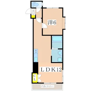 鹿児島県鹿児島市東郡元町【マンション】の間取り