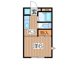 S・Tハイツ【1階】の間取り