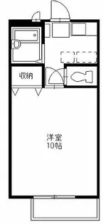 トミーハイツアルカディア【1階】の間取り