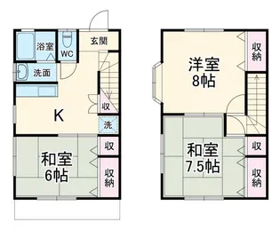 緑ハウスの間取り