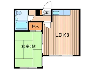 さいちハイツ【3階】の間取り