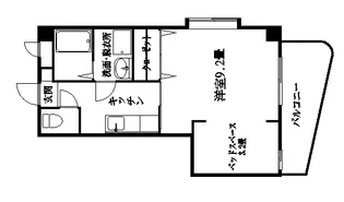 オーガスタ【3階】の間取り