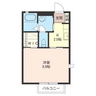 グラン・シャルマンA【2階】の間取り