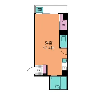 ヴィレッジN1【5階】の間取り