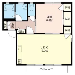 PURE HOUSE A【1階】の間取り