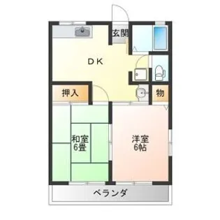 ドミールC棟【1階】の間取り