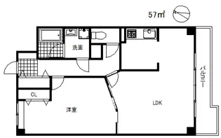プリメーラリヨン【2階】の間取り