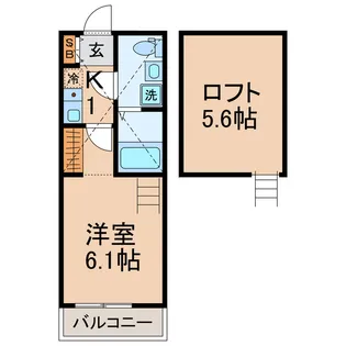 神奈川県横浜市保土ヶ谷区峰沢町【アパート】の間取り