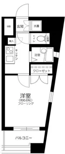 東京都文京区大塚1【マンション】の間取り