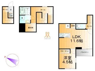 Maison de rapport【2階】の間取り