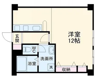 片山第一ビル【3階】の間取り