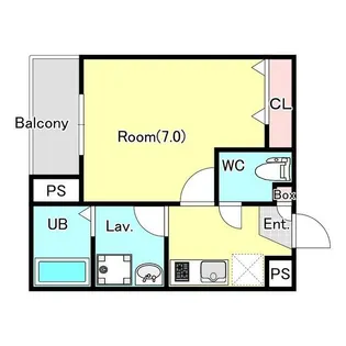 ジーメゾン伊勢原東大竹【3階】の間取り