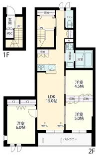 プリマベーラ【2階】の間取り