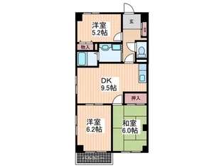 宮田ビル【4階】の間取り