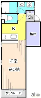 東京都練馬区東大泉3【アパート】の間取り