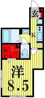 Primavera Rosa【2階】の間取り