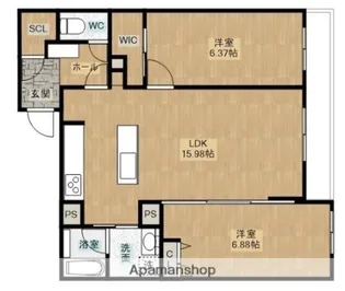 熊本県熊本市東区昭和町【マンション】の間取り
