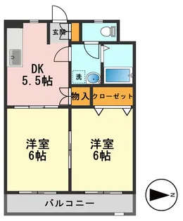 東京都江戸川区上一色3【アパート】の間取り