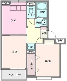 神奈川県横浜市保土ヶ谷区瀬戸ケ谷町【アパート】の間取り