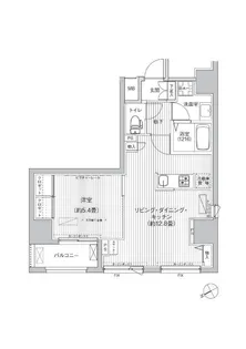 ワイズ柳橋【2階】の間取り