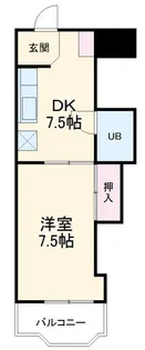 カーサ立石【2階】の間取り