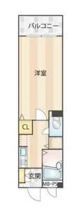 トランクウィル中町【3階】の間取り