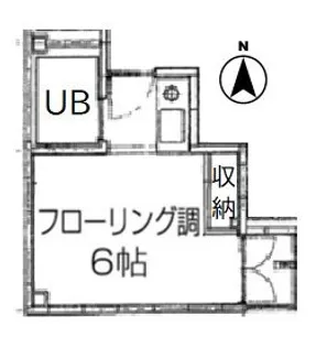 京都府京都市上京区加賀屋町【マンション】の間取り