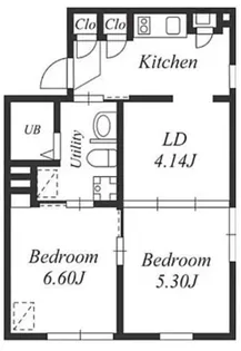 東京都大田区大森北1【マンション】の間取り