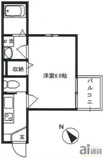 埼玉県新座市栗原6【アパート】の間取り